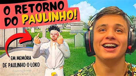 Paulinho Loko Ao Vivo YouTube