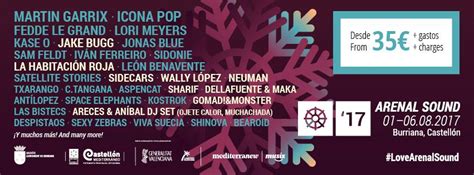 Nuevas Incorporaciones Al Cartel Del Arenal Sound Festis