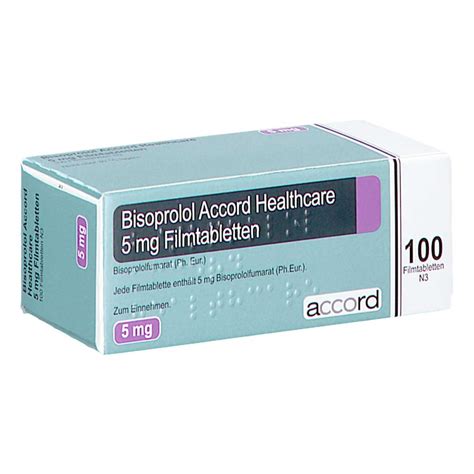 Bisoprolol Accord Healthcare Mg Filmtabletten Stk