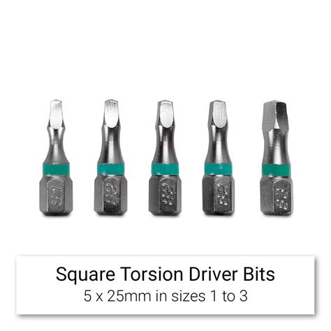 Xtorque XTB44 44pce Torsion Driver Bit Set