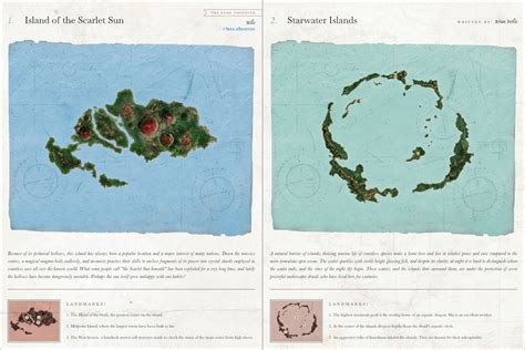 100 Maps Of Fantasy Islands By The Lore Observer