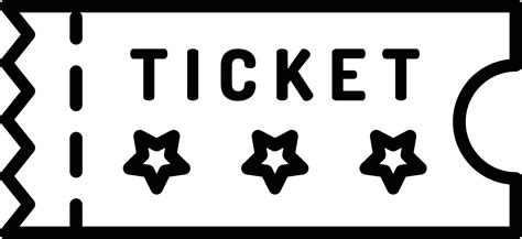 Ticket Outline Illustration 43104906 Vector Art At Vecteezy