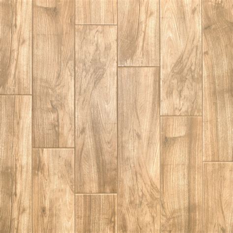 Ashland Beige Wood Plank Porcelain Tile 6 X 24 100490150 Floor