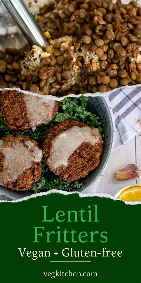 Lentil Fritters With Garlic Sauce Artofit