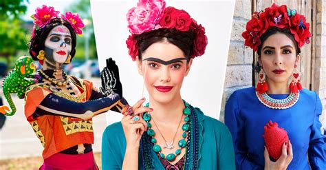 Arriba Imagen Maquillaje De Catrina Frida Kahlo Coco Viaterra Mx