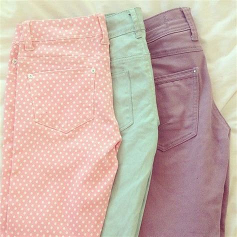 Pastels Teen Fashion Ropa Color Pastel Pastel Colors Cute Jeans