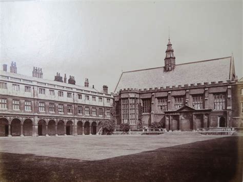 Dining Hall Trinity College University Of Cambridge Albumen Photograph