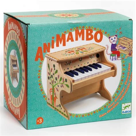 Animambo Piano électronique 18 clés Djeco Le Royaume des Lutins