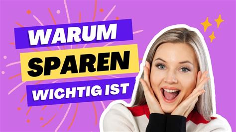 Warum Sparen Wichtig Ist Youtube