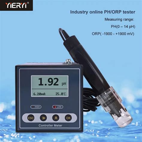 Yieryi New Online Ph Digital Industrial Ph Orp Meter Sensor