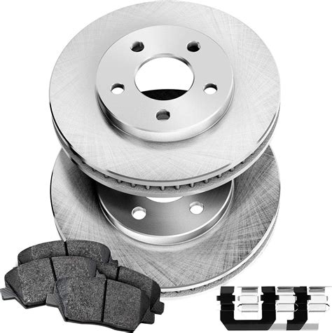 Powersport Front Brakes Rotors Kit Brake Pads Ceramic Fits 1989 95