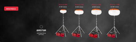 Prolutech Ballons Clairants Airstar Gilets De S Curit Led Et