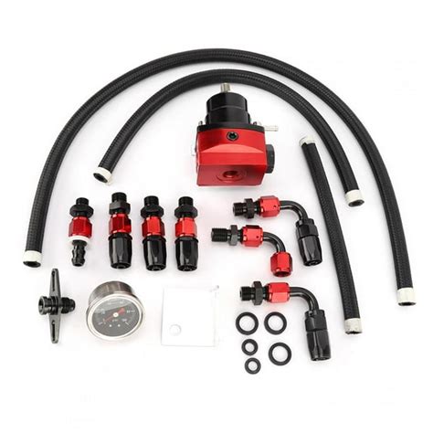 Fuel Pressure Regulator Kit Universal Fuel Pressure Regulator Fuel Supercharger Vehicle Fuel