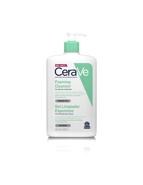 Cerave Gel Limpiador Espumoso Litro Online