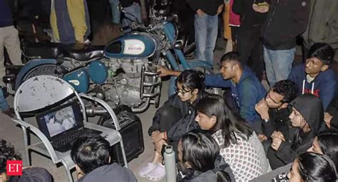 Jnu Protest Bbc Documentary Screening At Jnu Abvp Left Get In A