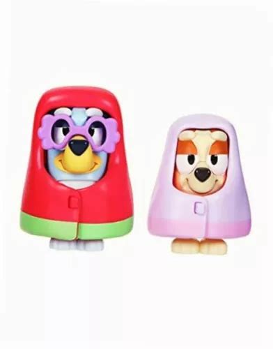 Bluey Two Pack Bluey Y Bingo Abuelitas Figuras Articuladas En Venta En