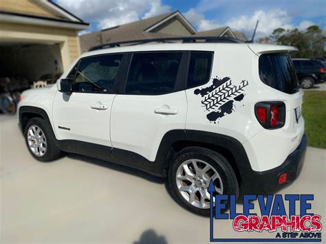 2015 2021 Fits Jeep Renegade Side Tire Stripes Vinyl Graphics Etsy