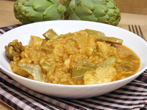 Arroz Meloso Con Pollo Y Alcachofas Mis Cosillas De Cocina