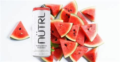 NÜtrl Vodka Seltzer Watermelon