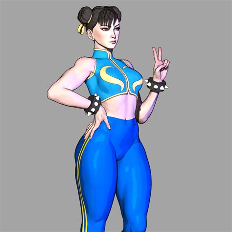 Artstation Chun Li Street Fighter Alpha