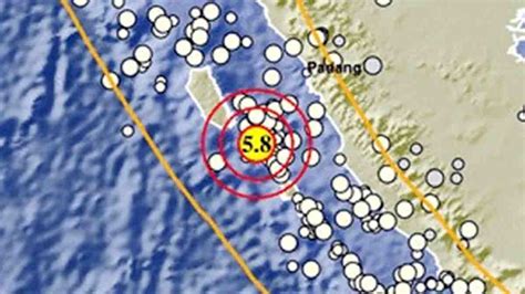 Warga Panik Gempa M5 8 Guncang Kepulauan Mentawai Hingga Ke Payakumbuh