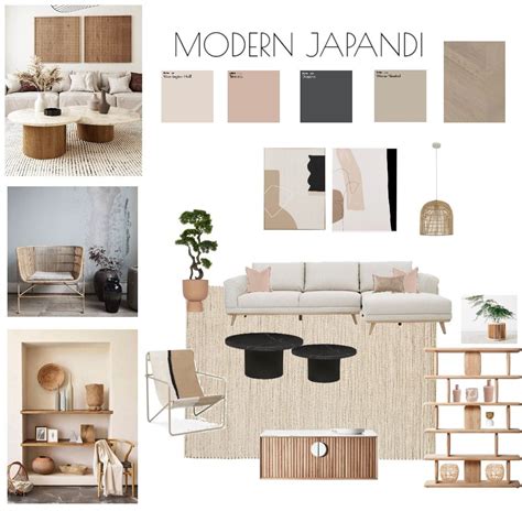 Modern Japandi Interior Design Mood Board By Kaitlyn Japandi Interior