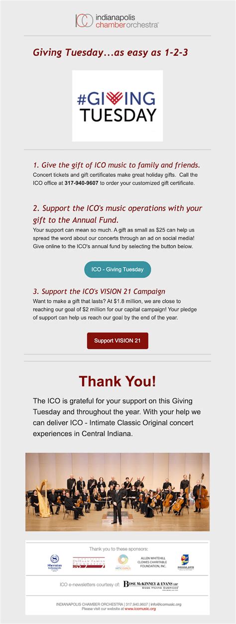 10 Giving Tuesday Email Examples And Templates That Give Donations