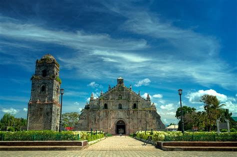 Paoay Church In Ilocos Norte A UNESCO World Heritage Site Out Of