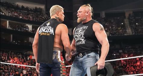 Rumor Killer On Plans For Cody Rhodes Vs Brock Lesnar At Summerslam