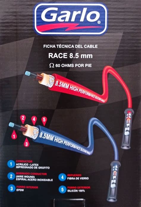 Cables De Bujias Garlo Race Mm Chevy Corsa Tornado Meriva Env O Gratis