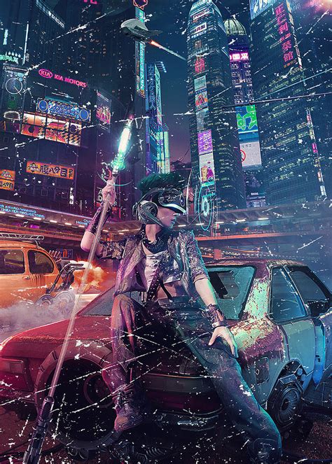 Art of Cyberpunk Digital Art by Cyberpunk Art - Fine Art America