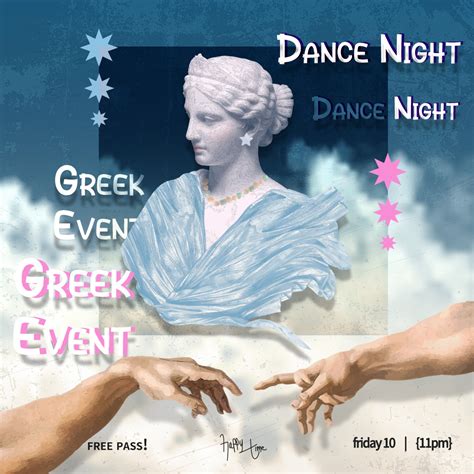 GREEK EVENT {Dance Night} :: Behance