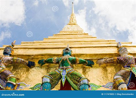 The Temple in the Grand Palace a Stock Image - Image of buddhist ...