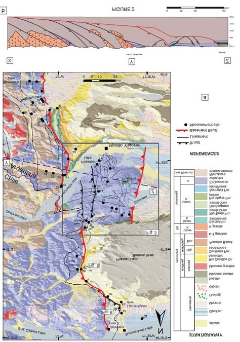 6 A Geological And Structural Map Modified After Giacosa And Franchi Download Scientific