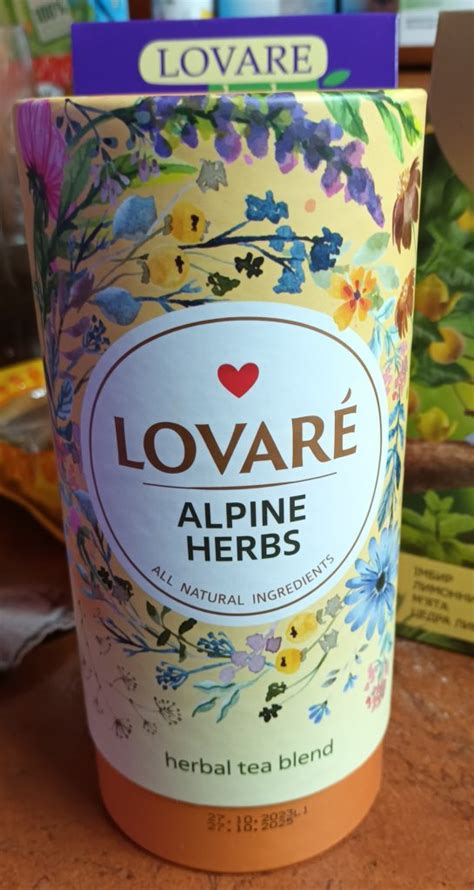 Herbata Lovare Mieszanka Kwiatowo Zio Owa Alpine Herbs Li Tuba G