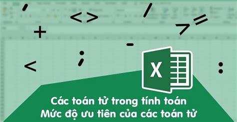 H Ng D N Y Th T U Ti N C C Ph P To N Trong Excel Cho Ng I M I H C