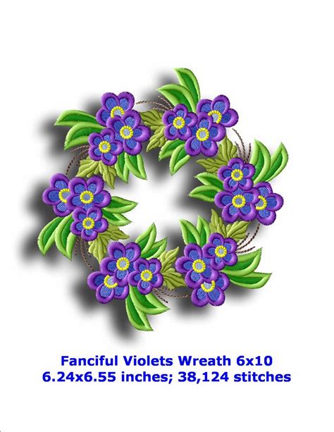 Fanciful Garden Collection I Ii Iii Machine Embroidery Designs By