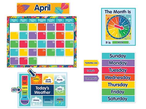 One World Calendar Bulletin Board Set At Lakeshore Learning