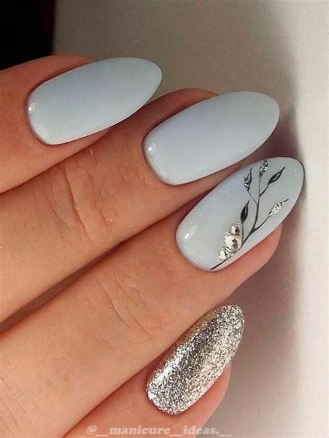 The Best Gray Nail Designs For Stylish Belles Manicura De