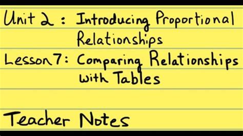 7th Grade Illustrative Mathematics Grade 7 Unit 2 Lesson 7 Teacher