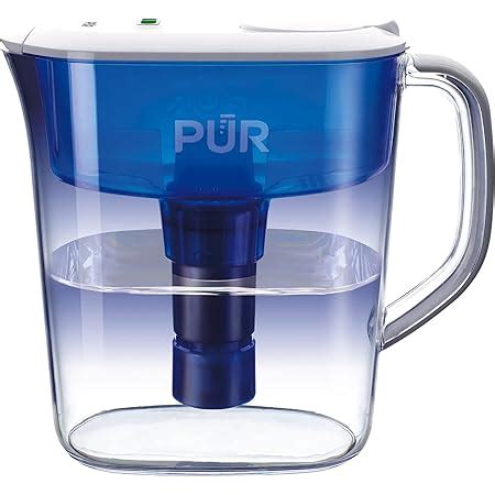 Pur Jarra Ultimate Con Sistema De Filtrado De Agua Tazas Color Azul