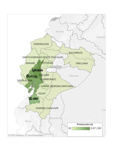 Regiones Productoras Del Banano Ecuatoriano Banabio S A