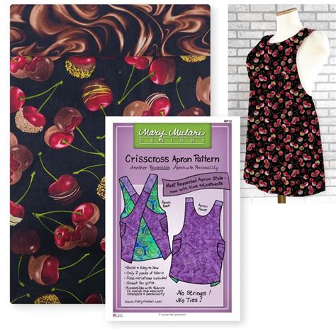 Nancy Zieman The Blog Sew A Reversible Apron With Mary Mulari S Apron