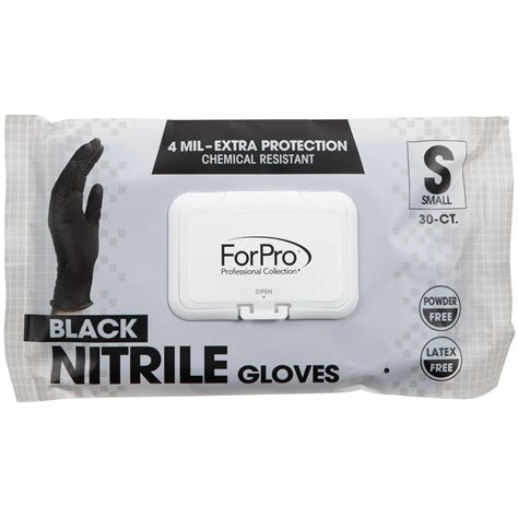 Forpro Disposable Nitrile Gloves Chemical Resistant