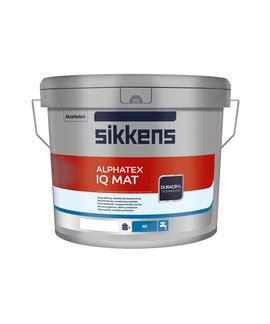 Sikkens Alphatex IQ Mat Kopen Verf En Behangland Verf En Behangland