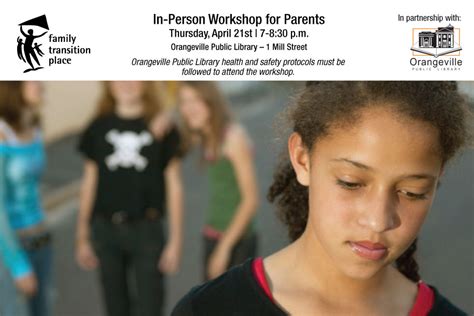 Upcoming Workshop and Contest with the Orangeville Public Library - Family Transition Place ...