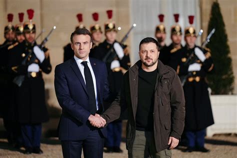 Guerre En Ukraine Volodymyr Zelensky Et Emmanuel Macron Ont Sign Un