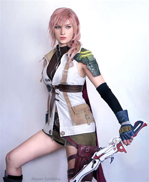 Lightning FF13 Cosplay by: Alyson Tabbitha by AlysonTabbitha on DeviantArt