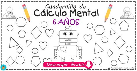 Cuadernillo Con Ejercicios De C Lculo Mental Para Ni Os A Os