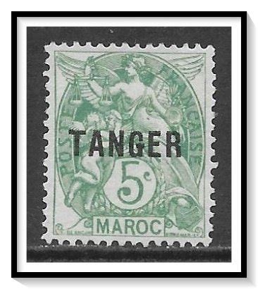 French Morocco Liberty Equality Fraternity Overprinted Tanger Ng